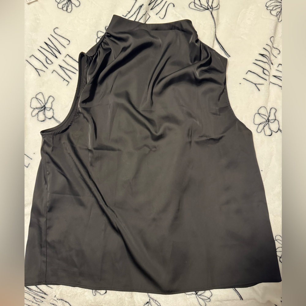 Black Sleeveless Top